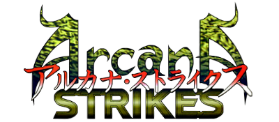 Arcana Strikes title screen for Sega Saturn